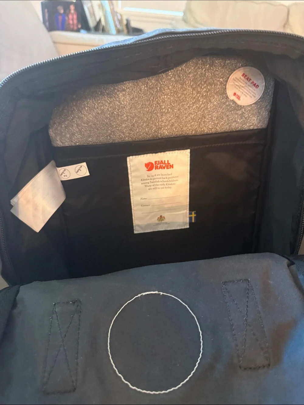 Fjallraven Kanken Black backpack